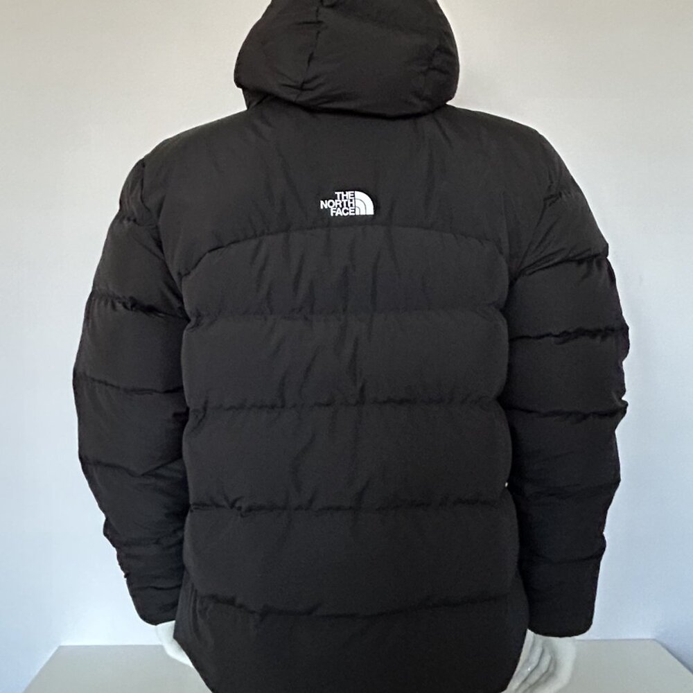 THE NORTH FACE MEN BALTIC 600 DOWN PUFFER HOODIE JACKET BLACK size S M L XL XXL - Picture 3 of 3